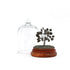 Pyrite Glass Dome Wish Tree